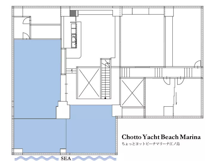 ちょっとヨットビーチマリーナ間取り図