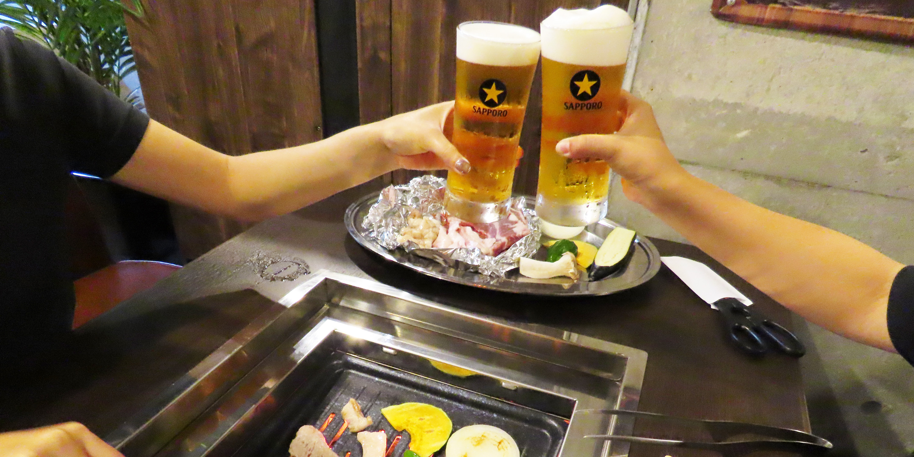 HAYA江ノ島店でYAKINIKU BBQ