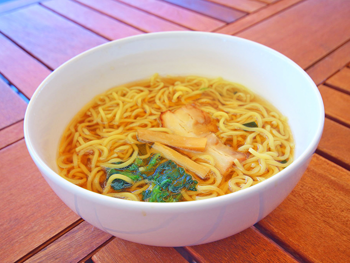 海の家のラーメン