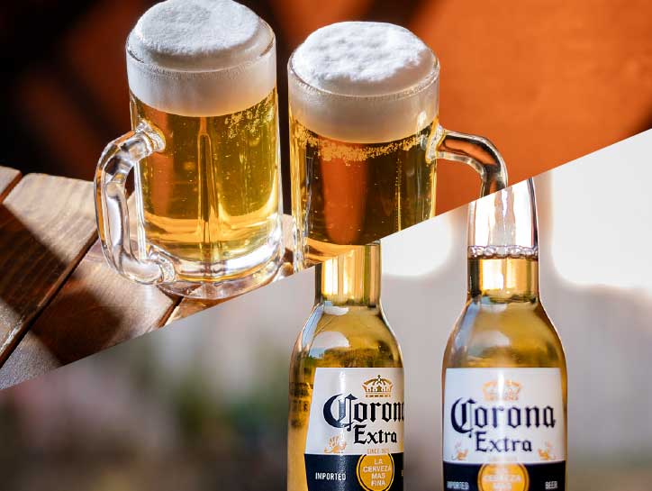 ビール＆コロナビール飲み放題
