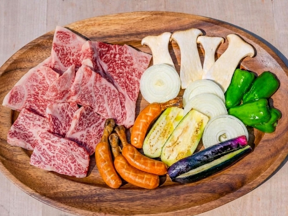 オリーブ牛ステーキBBQ