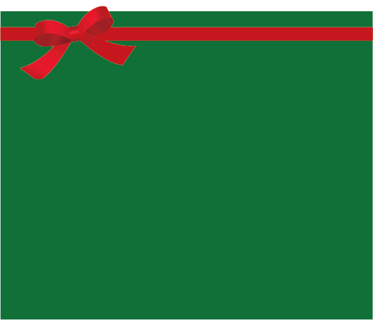 クリスマスリボン